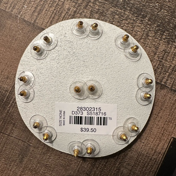 🌈 New! Loft set of multiple stud earrings - Picture 2 of 4